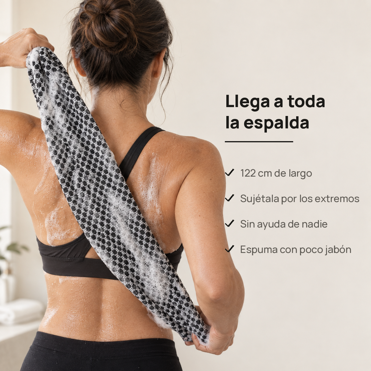 Toalla exfoliante corporal Nocta
